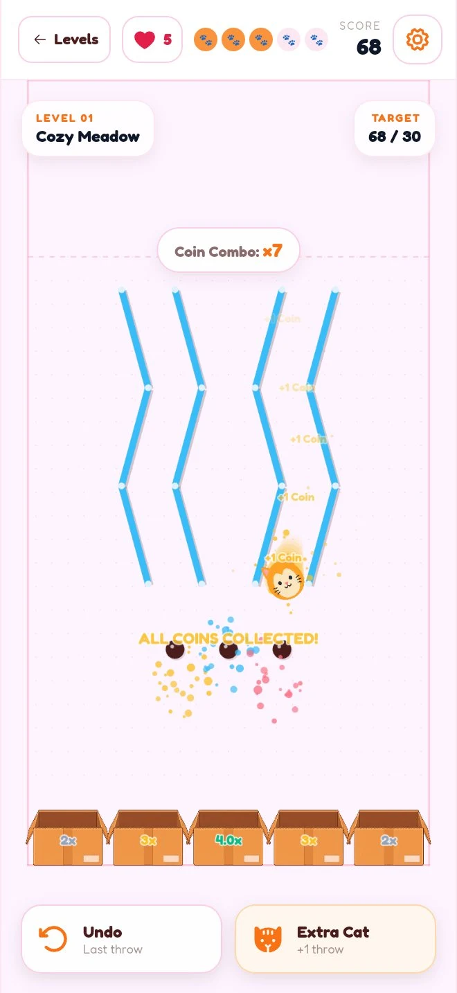 Coin Cat screenshot
