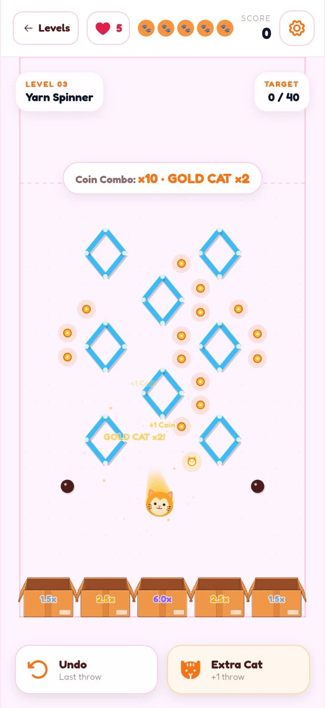 Coin Cat screenshot